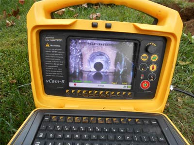 Photo of video camera used for septic inspections by Statewide Environmental Services LLC